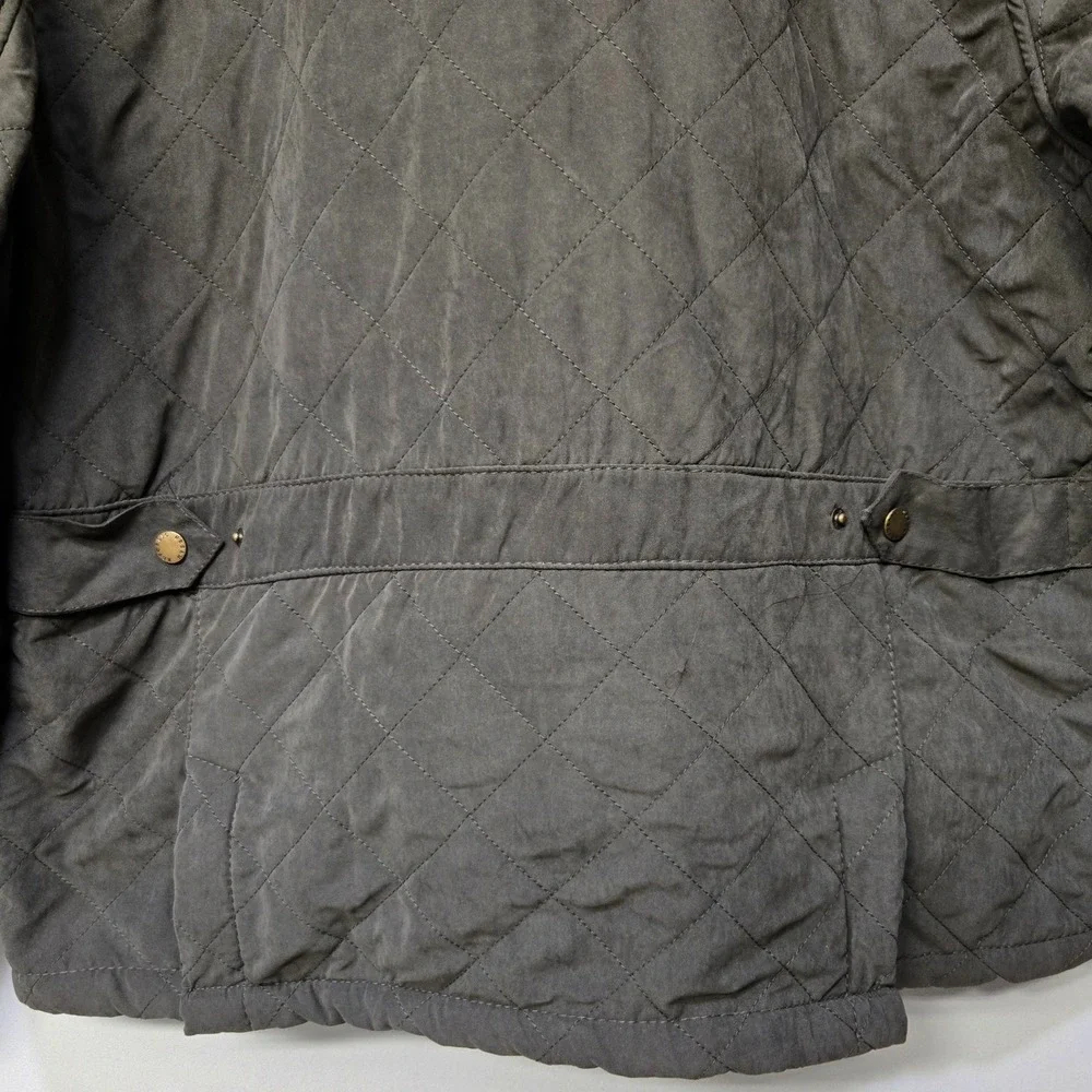 Mens XL Quilted Barn Chore Field Jacket Coat‎ Brown Equestrian Hunting Heritage